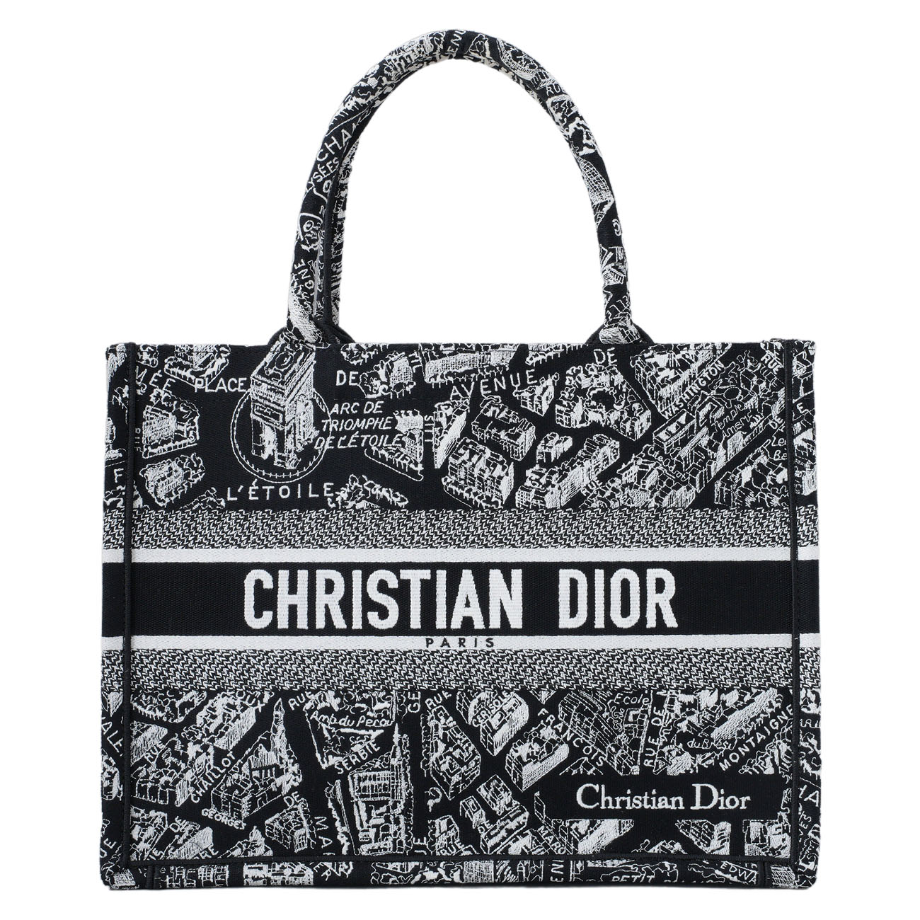 CHRISTIAN DIOR(USED)크리스찬디올 오블리크 북토트 미듐